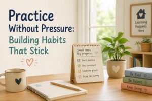 Practice Without Pressure- Building Habits That Stick