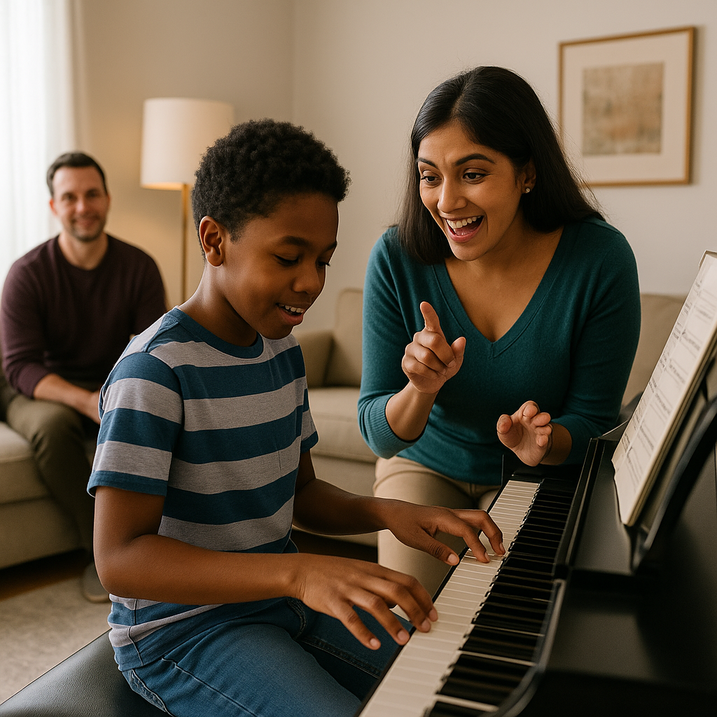 Creative Ways to Keep Music Students Engaged at Home - Lessons In Your Home