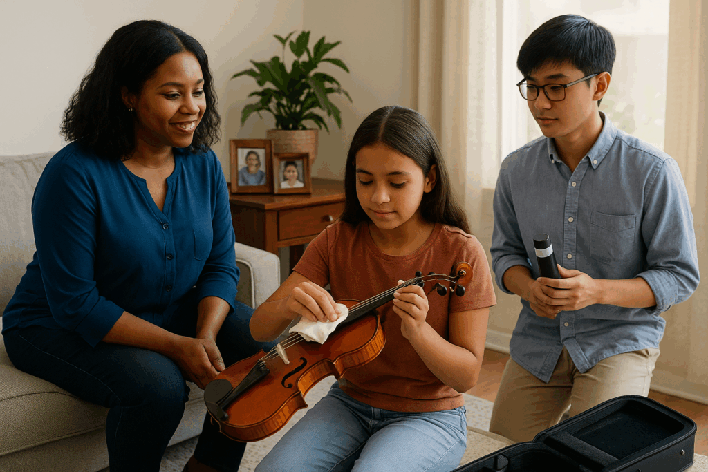Why Local Violin Lessons Teach Instrument Care - Lessons In Your Home